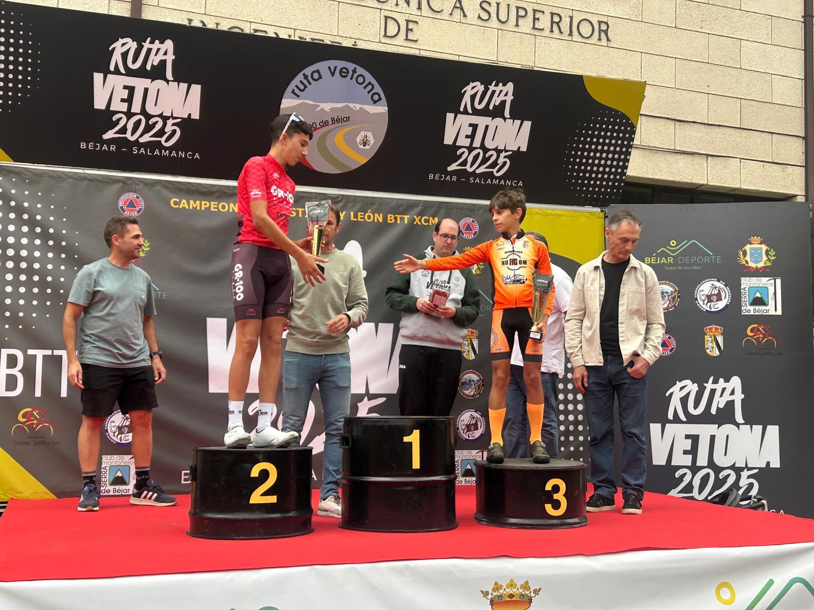 Buen ambiente en el Criterium de Dueñas en Béjar